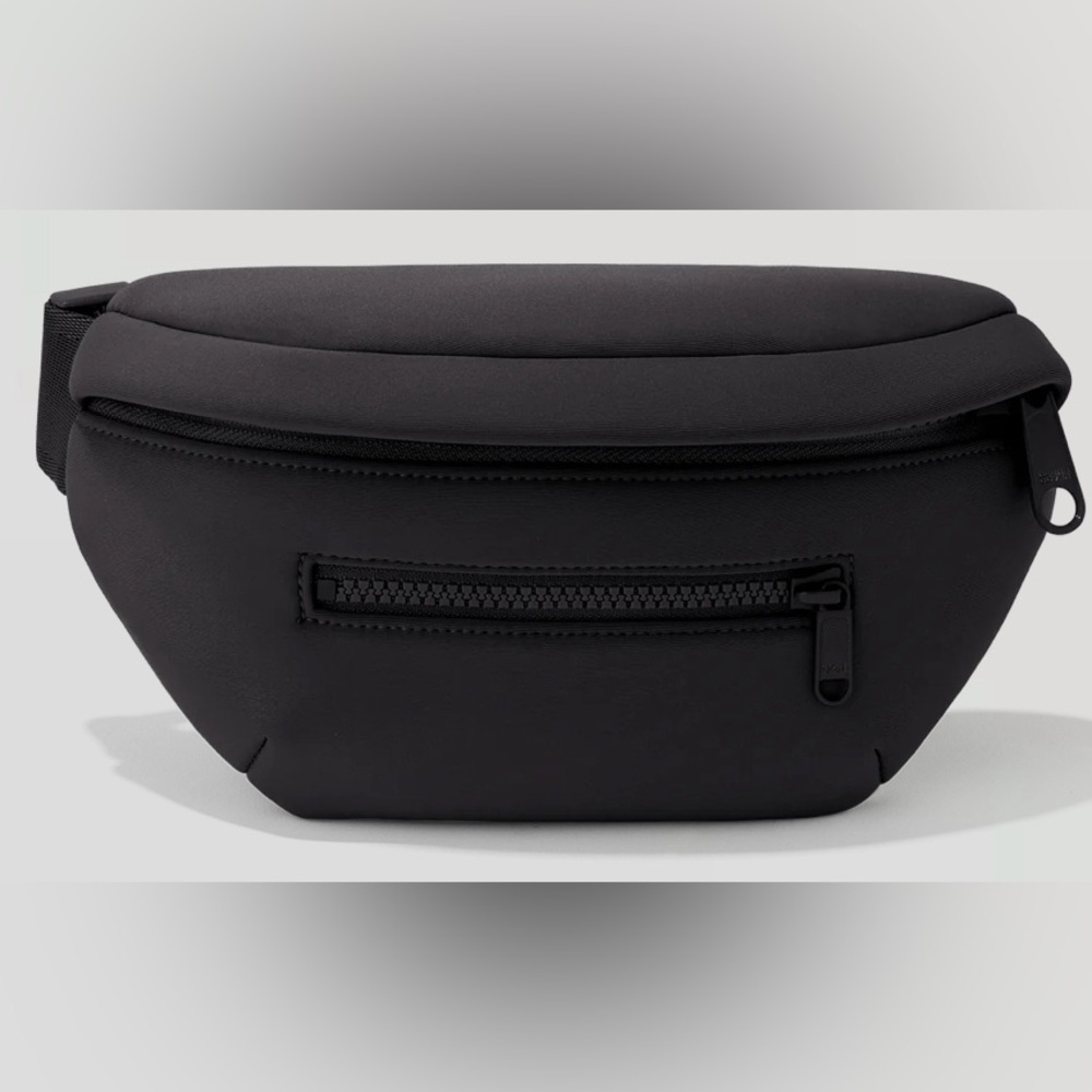 Dagne Dover ACE NEOPRENE FANNY PACK in Black